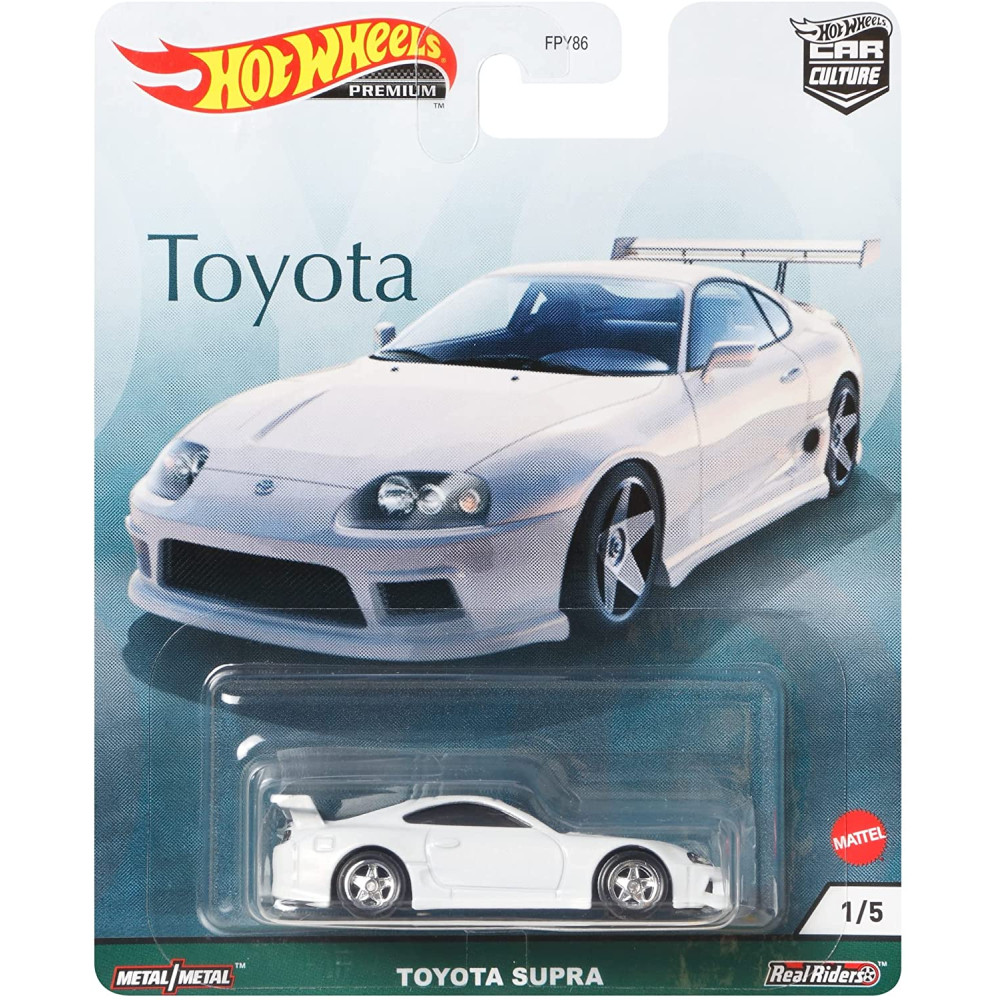 Машинка Hot Wheels Toyota Supra (2021 Car Culture - Toyota